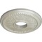 Ekena Millwork Tirana Ceiling Medallion (Fits Canopies up to 4 3/4"), 13 7/8"OD x 3 3/4"ID x 1 1/4"P, Flash Blue CM13TIFBS - alternate 3
